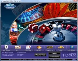 Play games at Vegas Casino Online